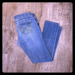 Mossimo Supply Co. Women’s Lowest‎ Rise Skinny Jeans Size 13 Stretch Denim